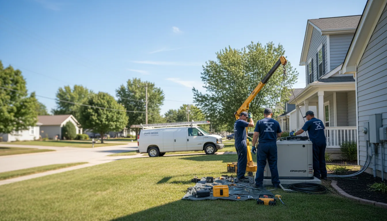 Generator Installation in Le Mars, IA near me
